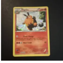 The Pokemon Company Tepig Black & White Holo Common Basic English Pokemon TCG - Image 1