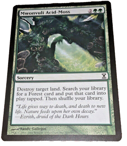 MTG Mwonvuli Acid-Moss - Time Spiral 207/301 NM+ Regular - Image 1
