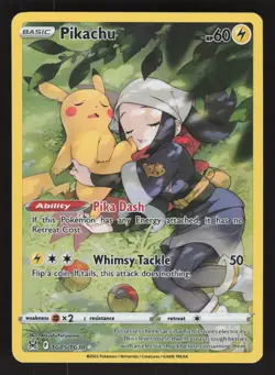 Pikachu TG05/TG30 Pokemon TCG Lost Origin Trainer Gallery VLP - Image 1