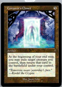 Innistrad Remastered #441 Conjurer's Closet (Retro Frame) - Image 1