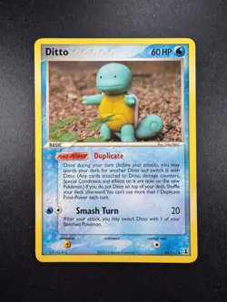 2005 POKEMON DITTO (SQUIRTLE) EX DELTA SPECIES 40/113 NON-HOLO REGULAR - Image 1