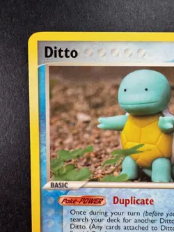 2005 POKEMON DITTO (SQUIRTLE) EX DELTA SPECIES 40/113 NON-HOLO REGULAR - Image 2