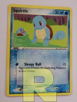 Squirtle ® Rossofuoco Verdefoglia 82/112 ® Comune ® Pokemon ® Inglese ® EX+ - Image 1