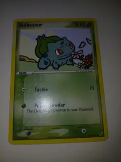 Bulbasaur Pokemon TCG Crystal Guardians Regular Common 45/100 50 HP English - Image 1