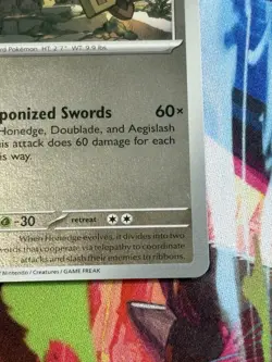 Pokemon Perfect Order #57/88 Doublade Reverse Holo - Image 5