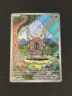 Pokemon TCG Twilight Masquerade 168/167 Pinsir Illustration Rare - NM - Image 1