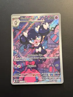 Pokemon Gothorita 125/086 Sv: White Flare Illustration Rare Holo TCG - Image 1