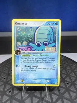 Omanyte Reverse Holo Legend Maker LM Pokemon TCG WOTC Era NM Near Mint - Image 1