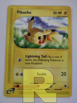 Pikachu ® Expedition 124/165 ® Comune ® Pokemon ® Inglese ® Good - Image 1