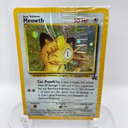 Meowth Cellophane Sealed 10 GB Promo Holo NM Rare WOTC Pokemon TCG Vintage - Image 1