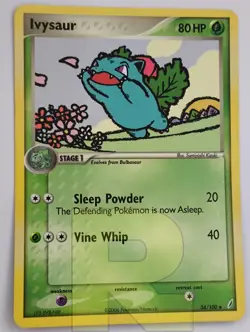 Ivysaur ® EX Guardiani Cristalli 34/100 ® Non Comune ® Pokemon ® Inglese Good - Image 1