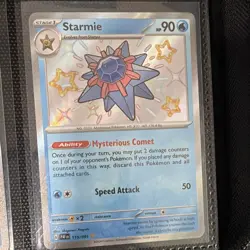 The Pokemon Company Starmie 119/091 SV: Paldean Fates Holo Shiny Rare English H… - Image 1