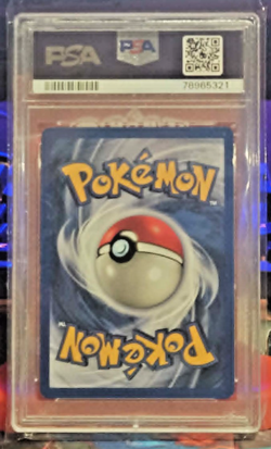 2002 Pokemon Legendary Collection #6 Dark Persian-Holo PSA 8 - Image 2