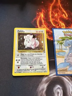 Pokemon TCG Clefairy Base Set 2 6/130 Holo Unlimited Holo 137💎NM Near Mint💎 - Image 1