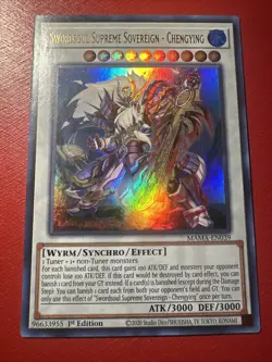 Swordsoul Supreme Sovereign - Chengying-Ultra Rare - 1st Edition - MAMA-EN039... - Image 1