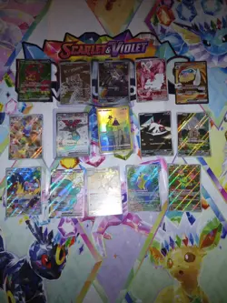 Pokemon Special 15 Card Lot Full Art Illustration Rare - Image 1