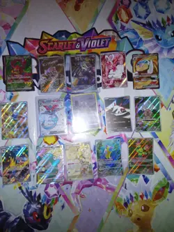 Pokemon Special 15 Card Lot Full Art Illustration Rare - Image 2