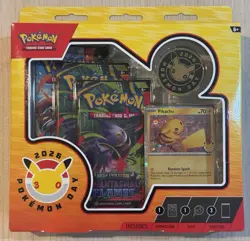 Pokemon TCG 2026 Pokemon Day Collection Set W/Pikachu Foil Stamped Promo Card - Image 1