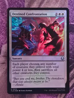 Destined Confrontation 15 Avatar: Airbender Magic: The Gathering Foil NM - Image 1