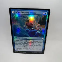 Waterbending Lesson 80 Avatar: The Last Airbender Magic: The Gathering Foil LP - Image 1