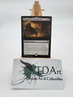 YAWGMOTH'S VILE OFFERING ~ NM ~ MTG Magic the Gathering - Dominaria DOM 114/269 - Image 1