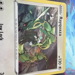 Pokemon Rayquaza Black Star COSMOS HOLO PROMO SWSH029 Near Mint or Better Card - Image 2