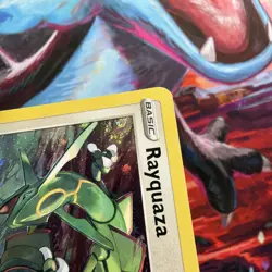 Pokemon Rayquaza Black Star COSMOS HOLO PROMO SWSH029 Near Mint or Better Card - Image 3
