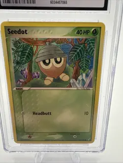 *Seedot Pokemon 2006 EX Crystal Guardians 60/100 CGC 10 GEM MINT* - Image 3