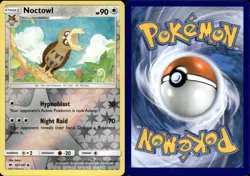 Noctowl 107/147 Reverse Holo | Sun & Moon: Burning Shadows | Pokemon Card - Image 1