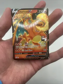 017/172 Charizard V Prize Pack Series Stamped Play Pokemon TCG Brilliant Stars - Image 4