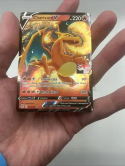 017/172 Charizard V Prize Pack Series Stamped Play Pokemon TCG Brilliant Stars - Image 5