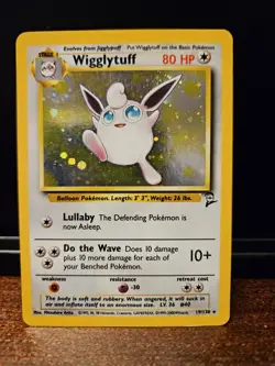 Wigglytuff 19/130 Base Set 2 Foil Holo Pokemon Card - Image 1