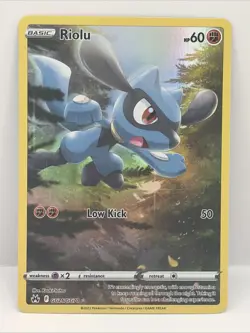 2023 Pokemon SWSH Crown Zenith Riolu Galarian Gallery #GG26/GG70 - Image 1
