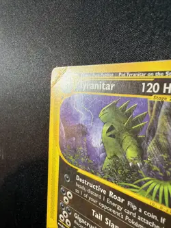 Tyranitar 040/147 Aquapolis Regular Non-Holo Rare Pokemon TCG Nintendo MP - Image 3