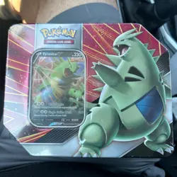Pokemon Tyranitar V Strikers Tin Sealed - Image 1