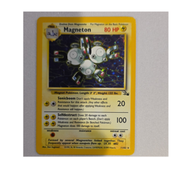 Pokemon TCG Magneton Fossil 11/62 Holo Rare Stage 1 80 HP English Unlimited - Image 1