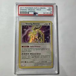 Pokemon Shining Arceus Shining Legends Holo Rare Card #57/73 PSA 9 - Image 1