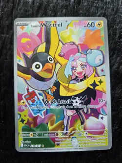 Pokemon TCG Iono’s Wattrel 231/217 Illustration Rare Ascended Heroes English NM - Image 1