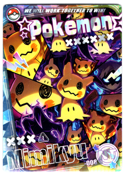 CHINESE POKEMON CARD * MIMIKYU - NT-008 - Image 1