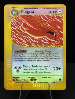 Pokemon TCG English Pidgeot 23/165 Expedition Reverse Holo RH 2002 E-Series - Image 1