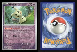 Mimikyu 037/091 R Paldean Fates Reverse Holo NM/M Pokemon - Image 3