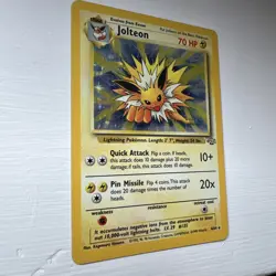Jolteon 4/64 Holo – Jungle – WOTC Vintage 1999 Pokemon TCG Card - Image 3