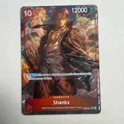 One-Piece OP06-007 Shanks (Alternate Art) SR Wings of the Captain OP06 Character - Image 1