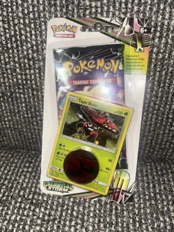Pokemon TCG Sun & Moon Celestial Storm Blister Booster Pack Tapu Bulu New Sealed - Image 1