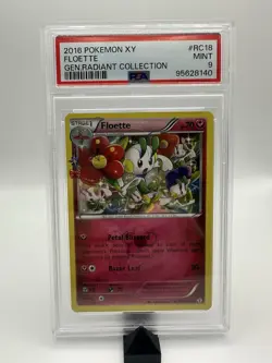 Floette Radiant Collection Holo #RC18 - PSA MINT 9 - 2016 Generations - Pokemon - Image 1