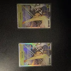 One Piece TCG Borsalino English Lot Of 2 NM Copies - Image 1