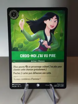 LORCANA FR - Chapitre 11 94/204 Crois-moi j'ai vu pire - ✨FOIL✨Neuf - Image 1