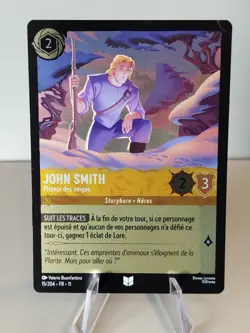 Carte LORCANA FR - Chapitre 11 15/204 John Smith - ✨FOIL✨Neuf - Image 1