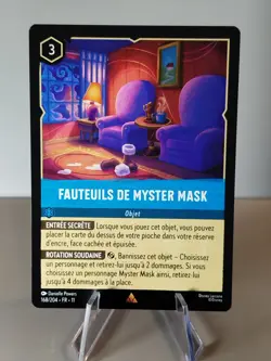 LORCANA FR - Chapitre 11 168/204 Fauteuils de Myster Mask - Rare Neuf - Image 1