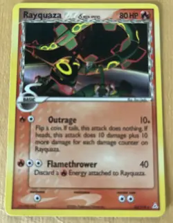 Rayquaza 26/110 Non-Holo Rare Holon Phantoms Pokemon Card - Image 1